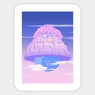 Tha Castle in the Sky Sticker